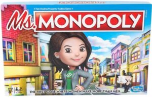 Hasbro's announces Ms. Monopoly, a game that pays women more than men for equality
