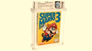 Mint condition Super Mario Bros. 3 cartridge breaks all records—sells for $156k